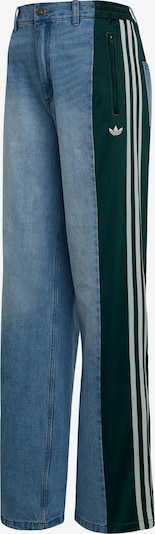 ADIDAS ORIGINALS Jeans 'Firebird' in blue denim / hellgrau / tanne / offwhite, Produktansicht