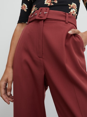 Effilé Pantalon à plis 'Barbara' EDITED en rouge