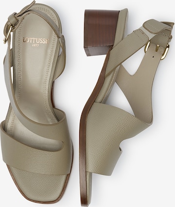 LOTTUSSE Sandals 'Nylo ' in Grey