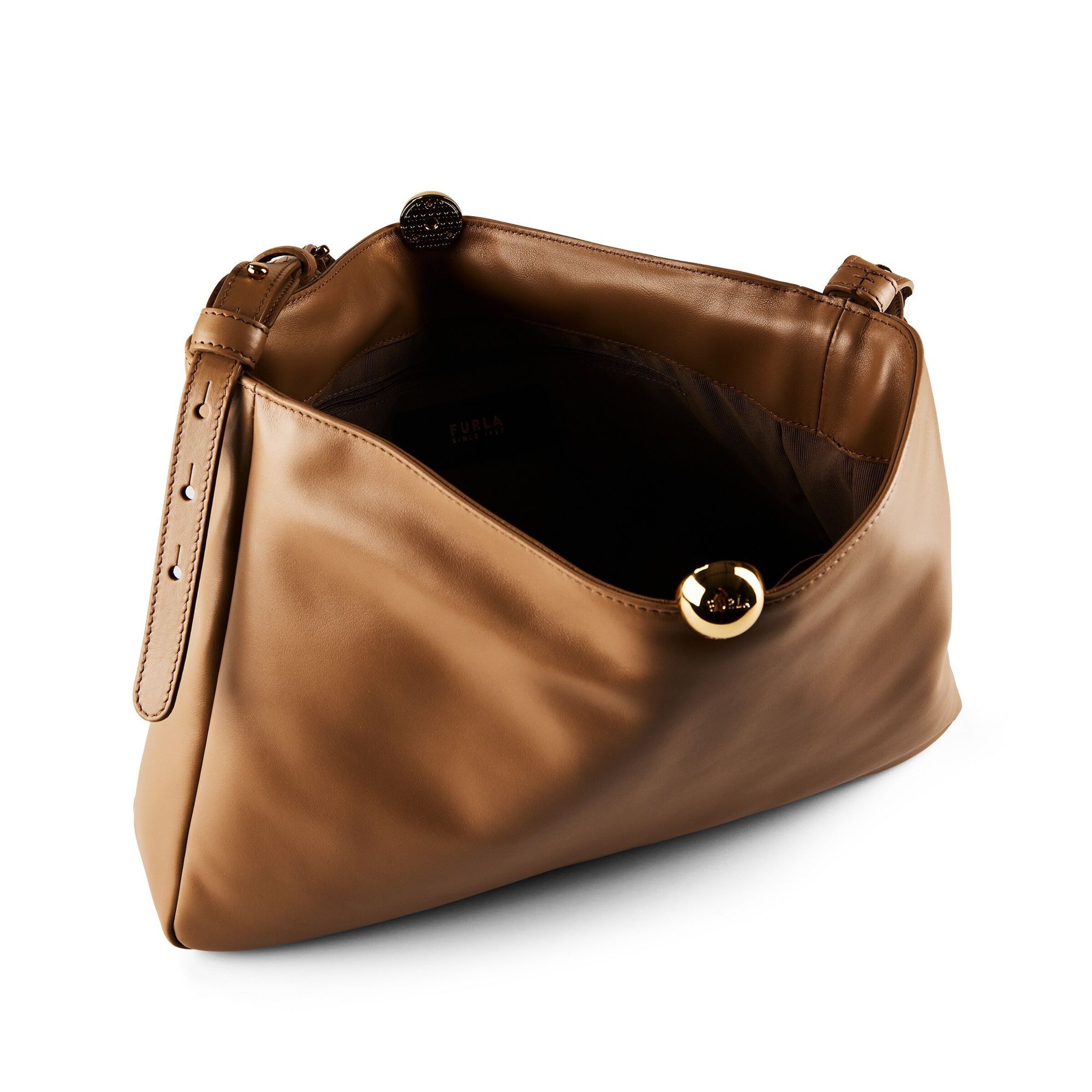 FURLA Shoulder Bag 'Sfera' in Brown
