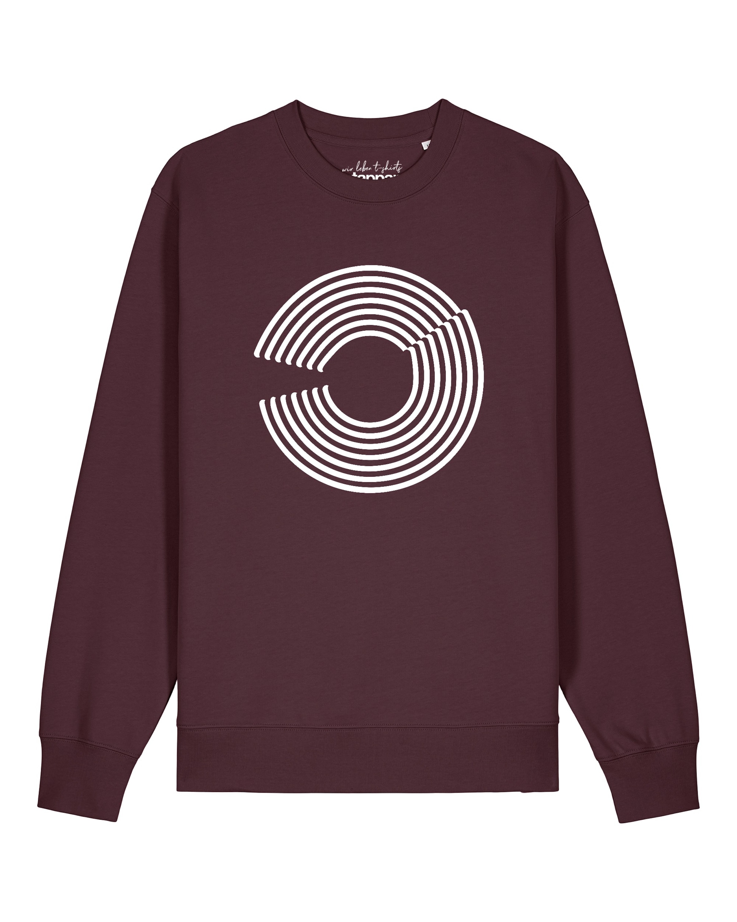Watapparel Sweatshirt in Rood: voorkant