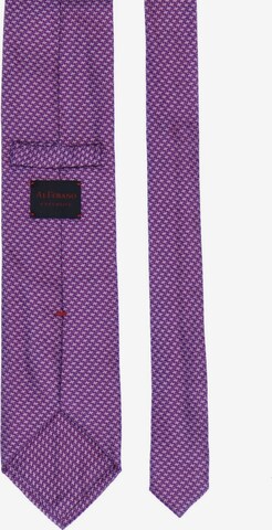 ALFERANO Seiden-Krawatte One Size in Lila