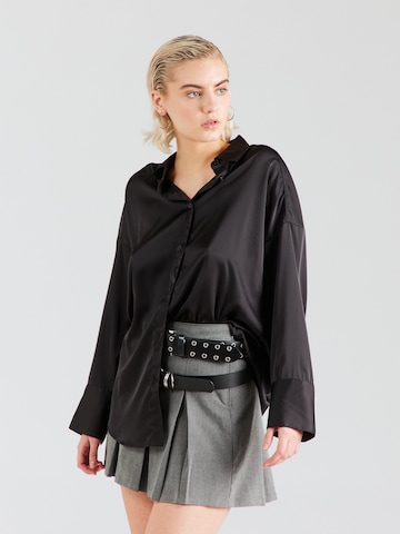 Monki Bluse in Schwarz: predná strana