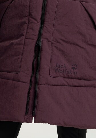 JACK WOLFSKIN Raincoat in Purple