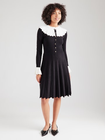 Robes en maille 'CARINE' Derhy en noir : devant