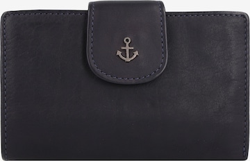 Harbour 2nd Wallet 'Anchor Love' in Blue: front