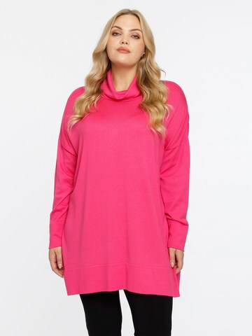 Yoek Pullover 'COSY' in Pink: predná strana