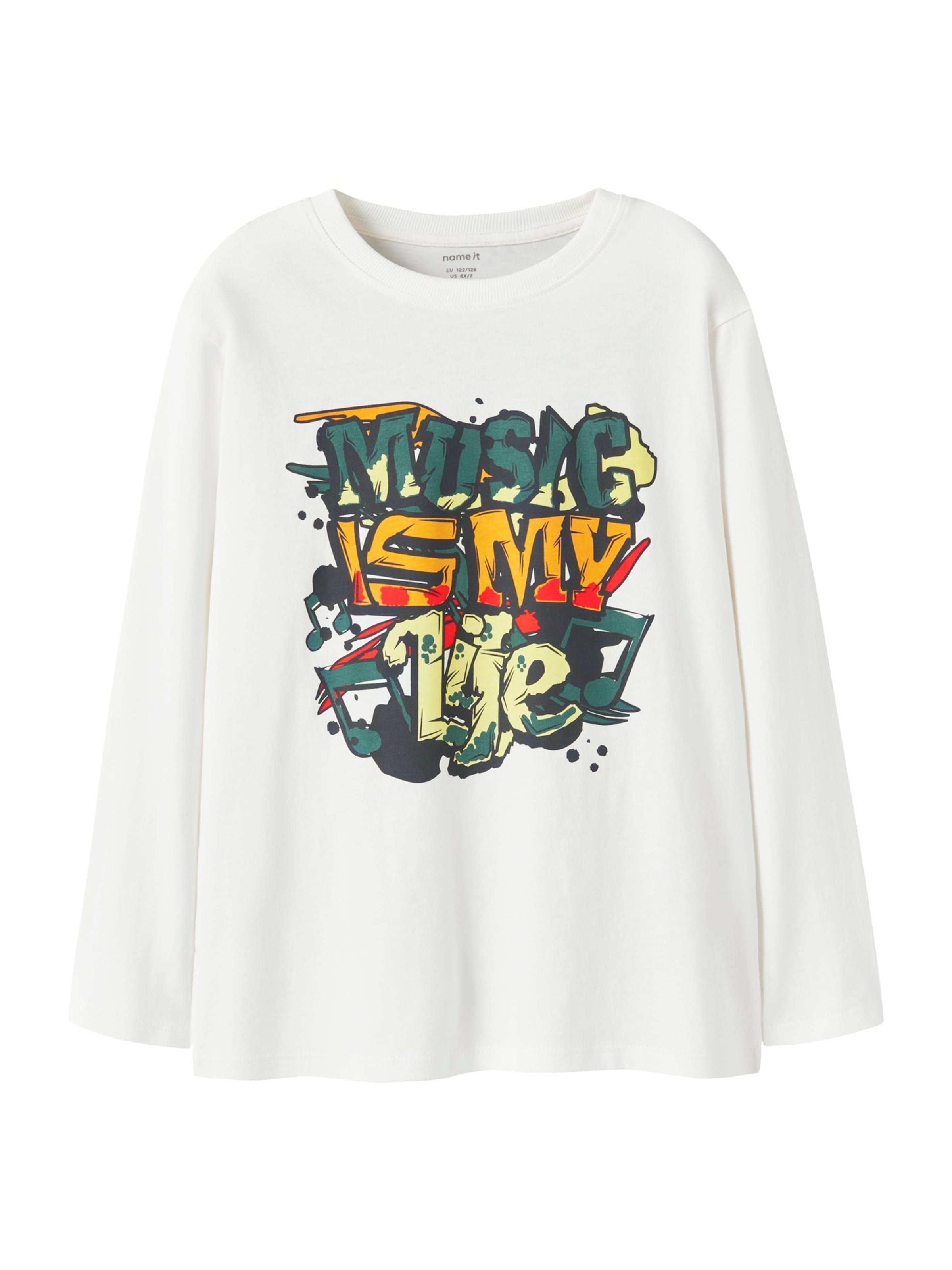 NAME IT - Camiseta 'NKMVELDO' en blanco: frente