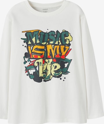 NAME IT - Camiseta 'NKMVELDO' en blanco: frente