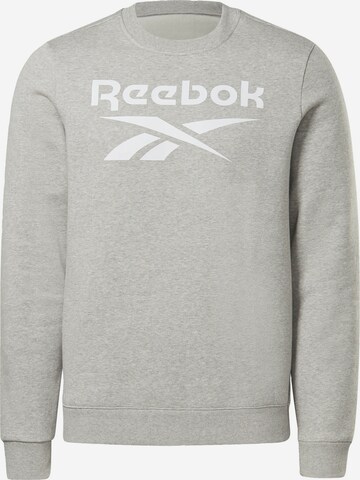 Reebok Tréning póló - szürke: elől