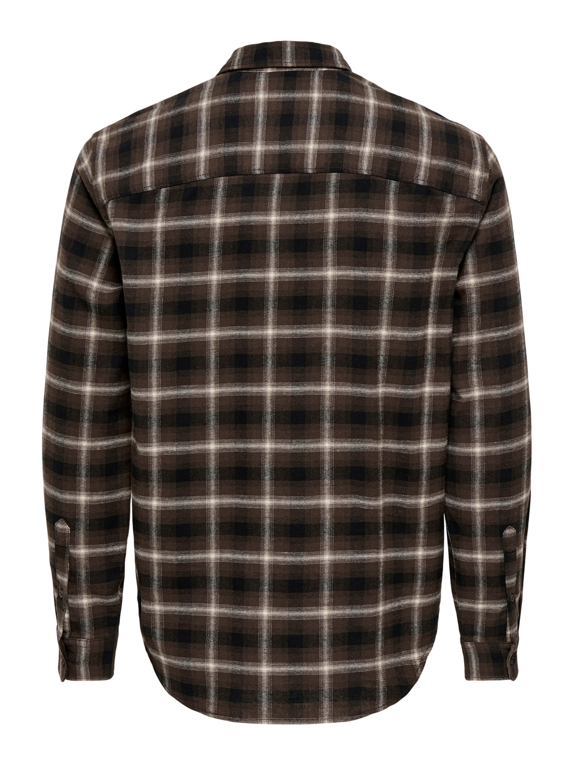Only & Sons Regular fit Overhemd 'ONSGUDME' in Bruin