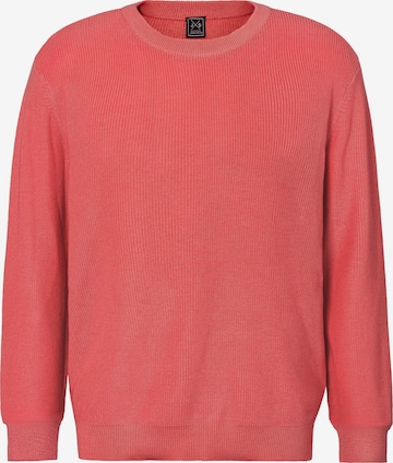 JOHN DEVIN Sweater in Orange: front