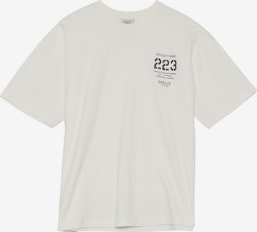 T-Shirt HALO en blanc : devant