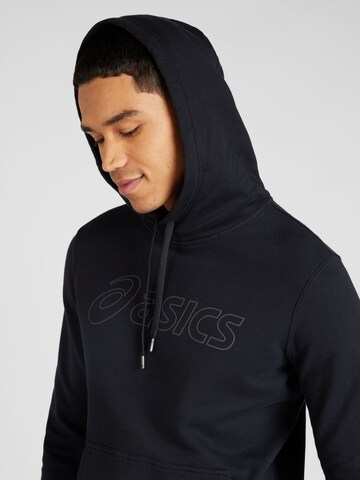 ASICS Sportsweatshirt in Schwarz
