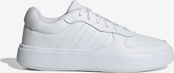 ADIDAS SPORTSWEAR - Sapatilhas baixas 'Litecourt' em branco: frente