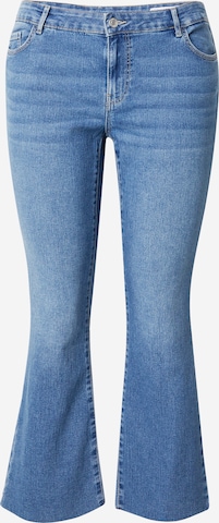 zils Vero Moda Curve Plati gali Džinsi 'VMCSHEILA': no priekšpuses