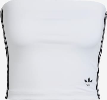 ADIDAS ORIGINALS Топ 'Adicolor' в Белый: спереди