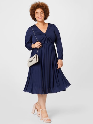 ABOUT YOU Curvy - Vestido 'Dana' em azul