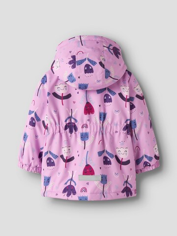 NAME IT Between-Season Jacket 'NMFMAXI' in Pink