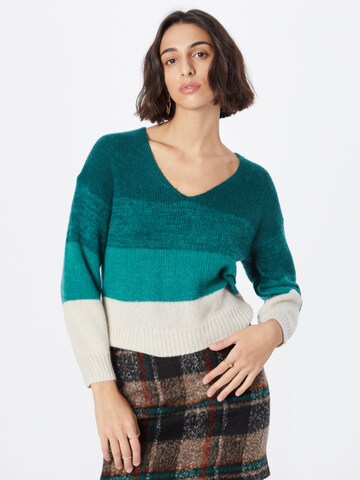 Part Two - Pullover 'Raluca' em verde: frente