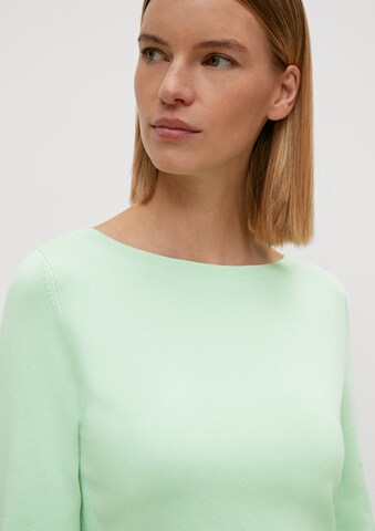 COMMA Sweter w kolorze zielony