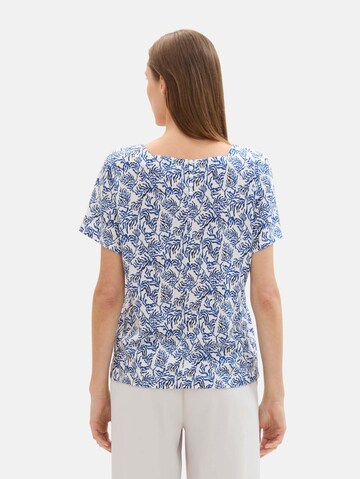 TOM TAILOR Shirt in Weiß