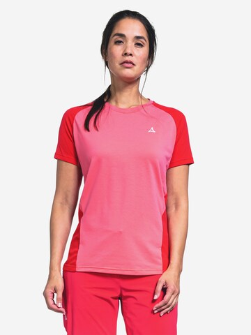 Maglia funzionale 'Solvorn' di Schöffel in rosa: frontale