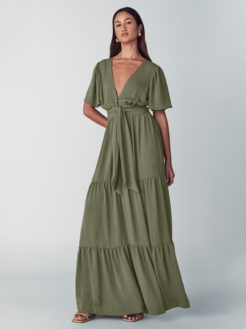 Robe 'Leela' Willa en vert : devant
