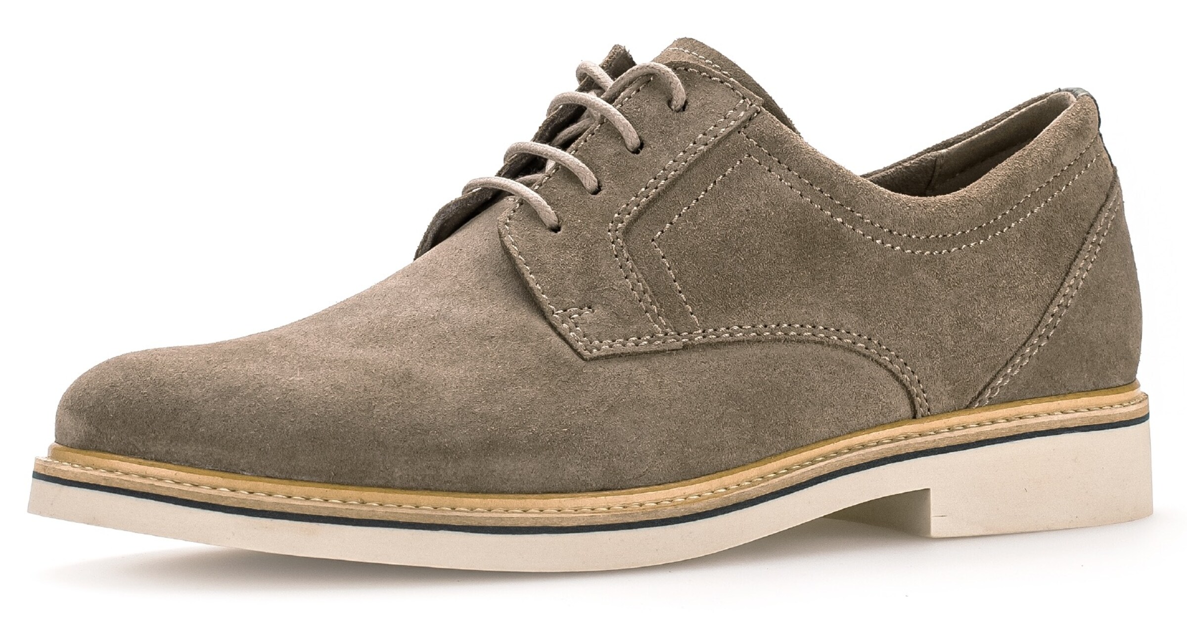 Pius Gabor Schnürschuh in Beige: Vorderseite