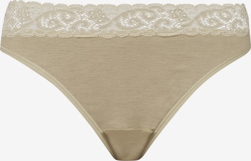 Hanro Slip ' Moments ' in Beige: voorkant