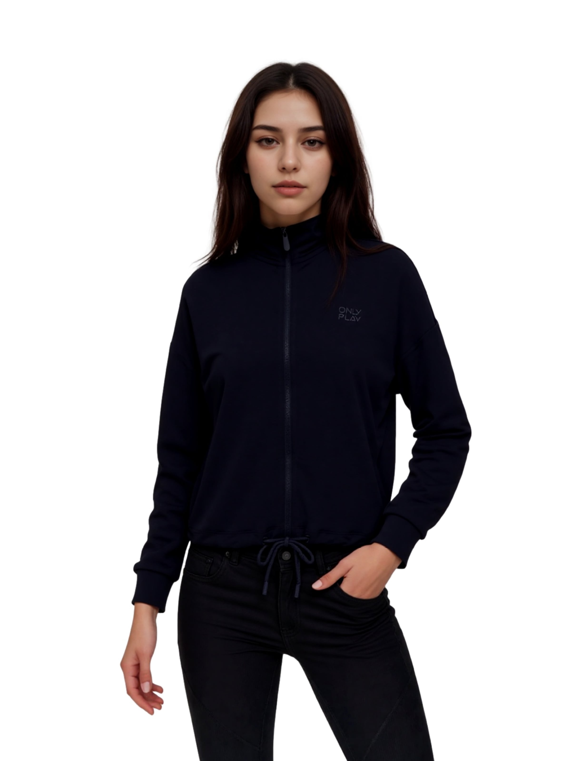 Veste de survêtement 'Frei Life' ONLY PLAY en bleu : devant