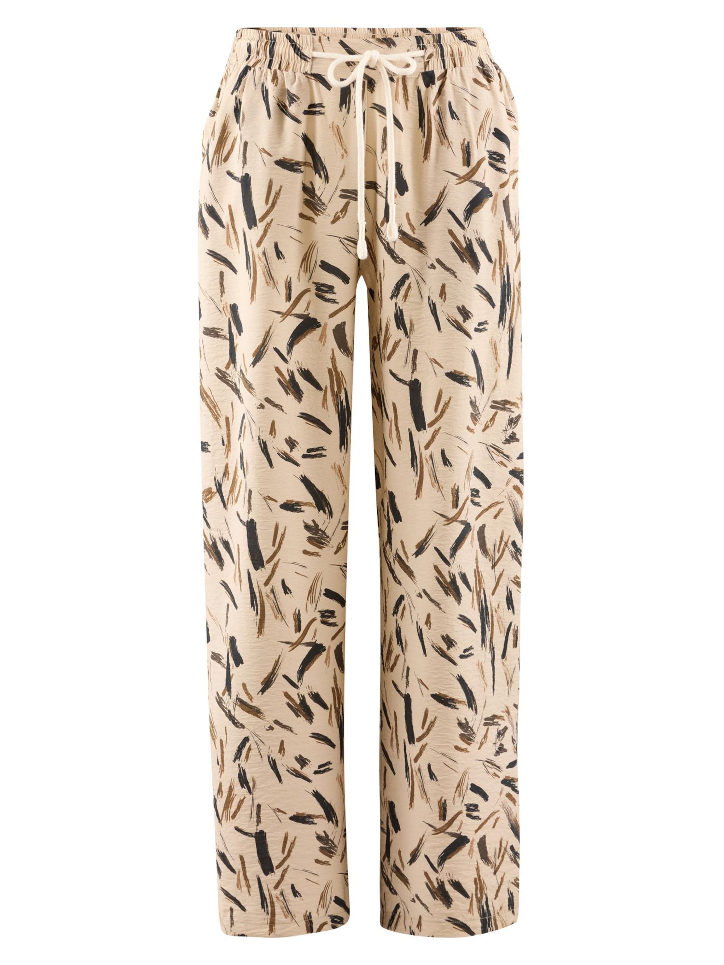 Loosefit Pantalon Tamaris en marron : devant