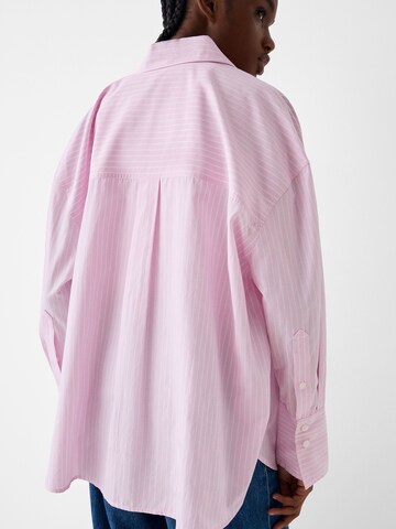 Bershka Pusero värissä vaaleanpunainen
