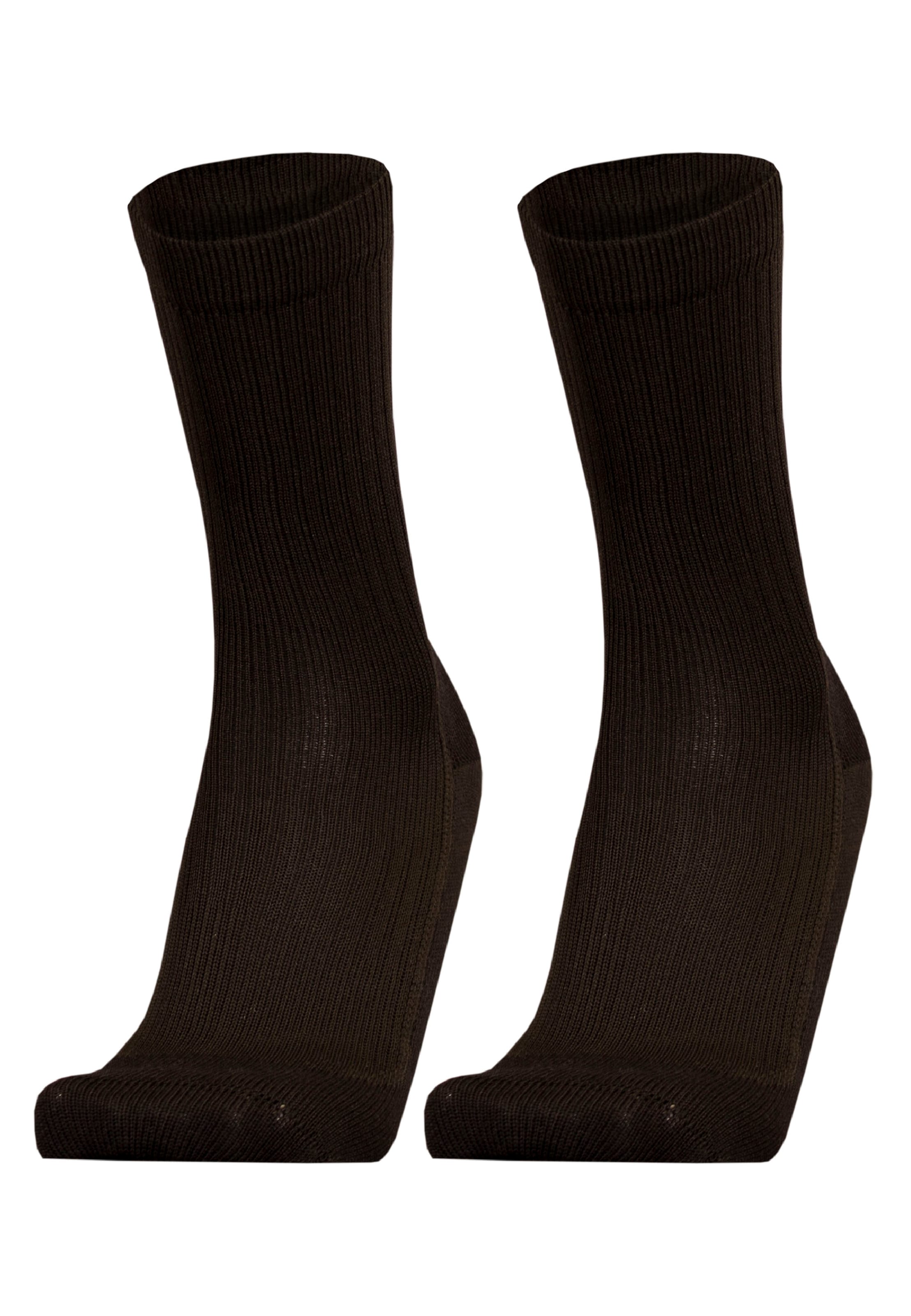 UphillSport Athletic Socks 'WINTER XC' in Black: front