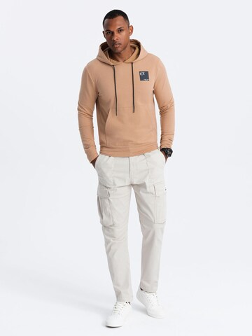 Ombre Sweatshirt 'OM-SSNZ-0162' in Beige