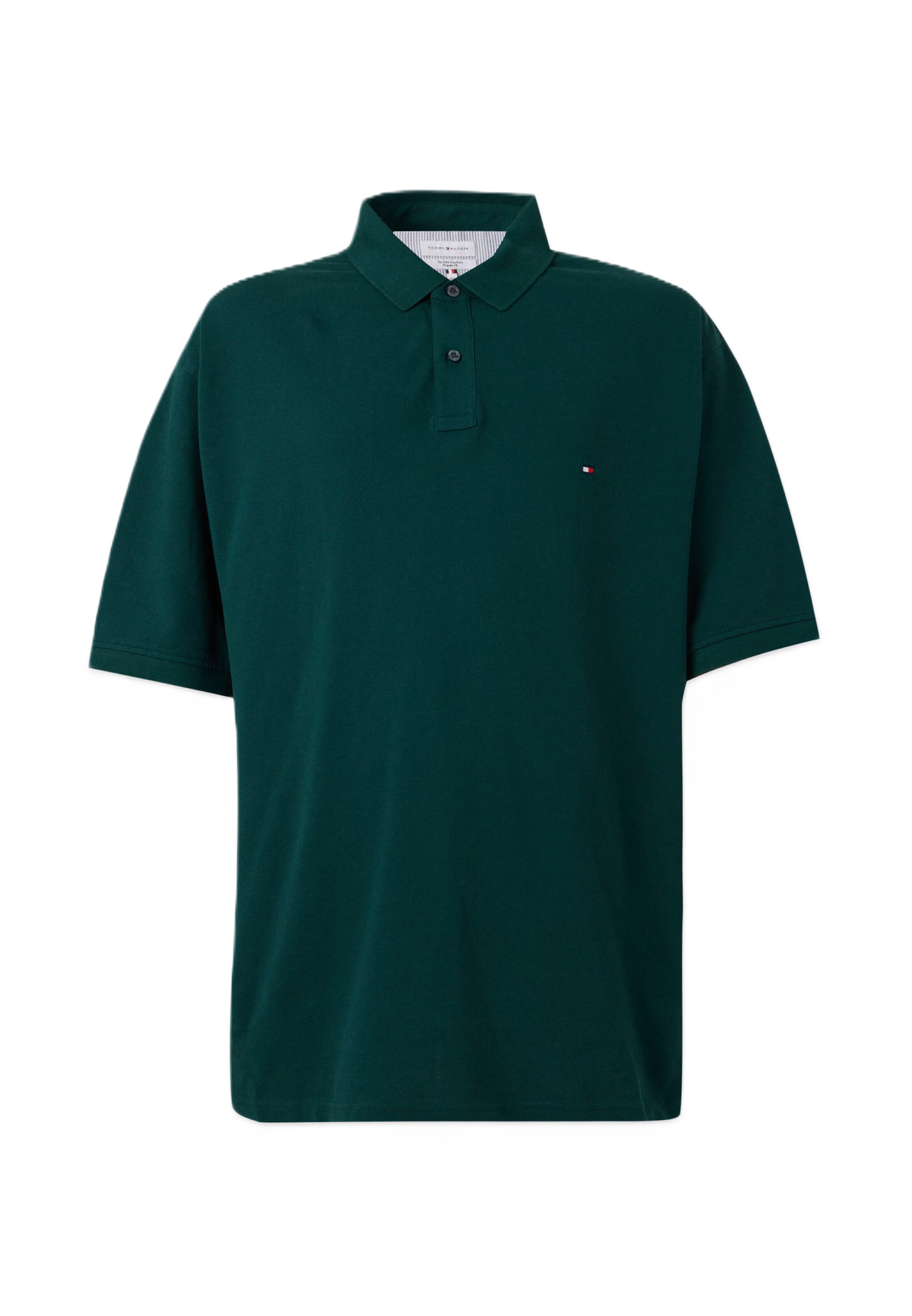 Tommy Hilfiger Big & Tall Shirt '1985' in Green: front