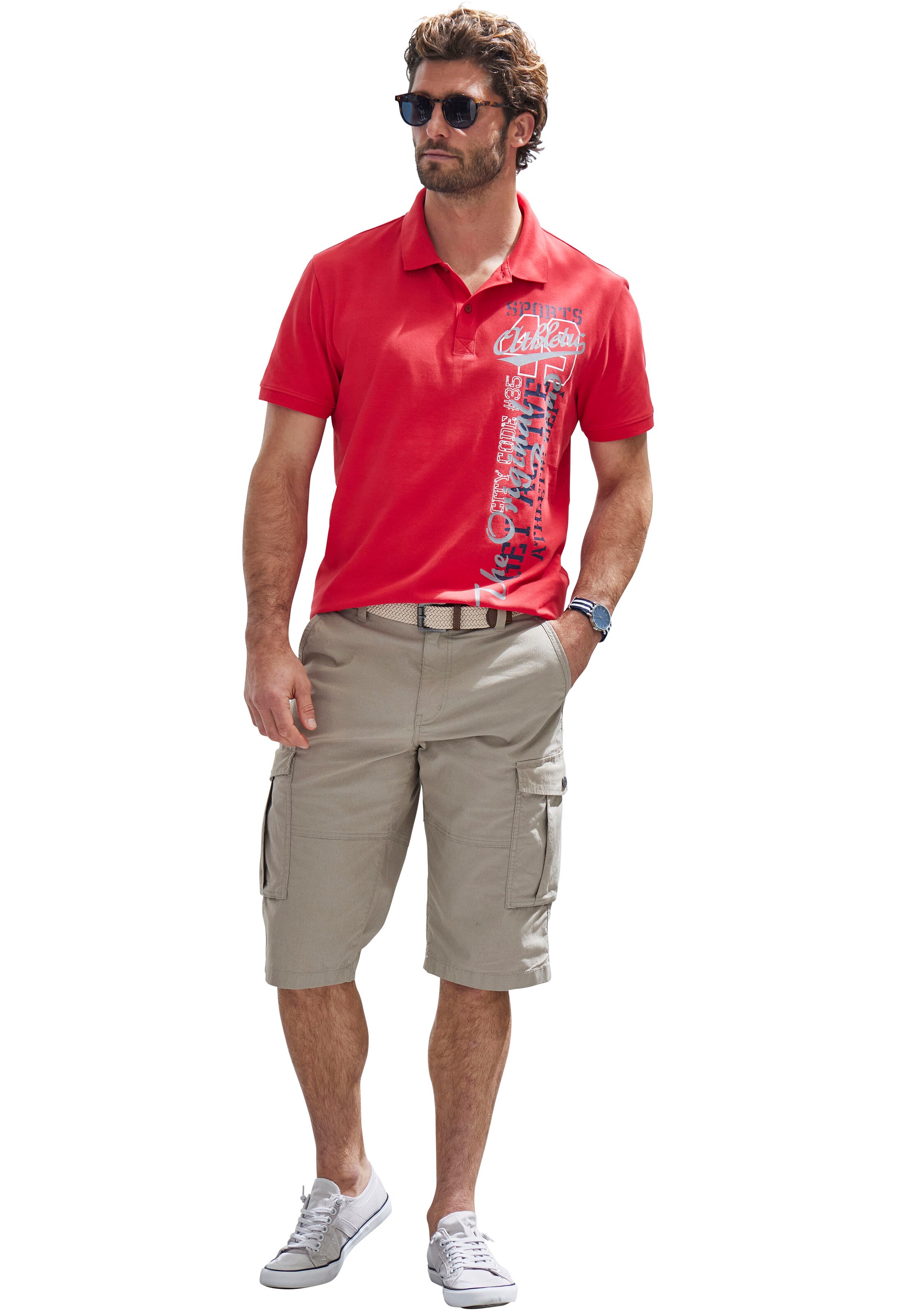 JOHN DEVIN Shirt in Rood