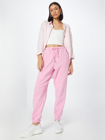 Cotton On - Tapered Pantalón en rosa