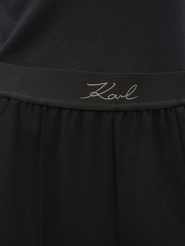 Karl Lagerfeld Широкий Штаны в Черный