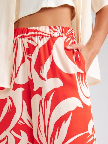 ONLY Wide leg Παντελόνι 'ONLMILLY' σε κόκκινο