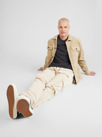 Regular Pantalon cargo MOUTY en beige