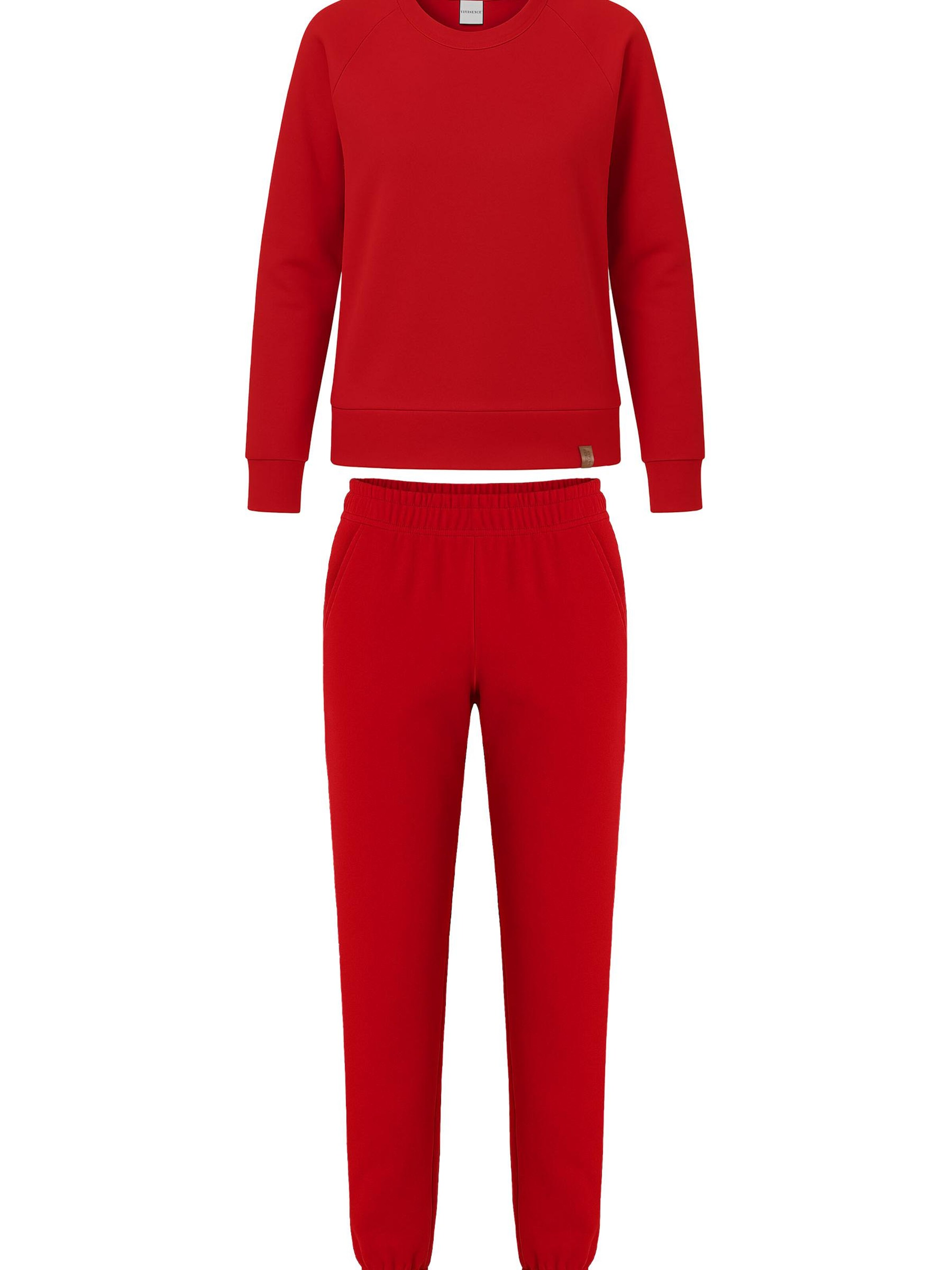 Vivisence Jogginganzug '9204 Set'‌‌‌‌ in Rot
