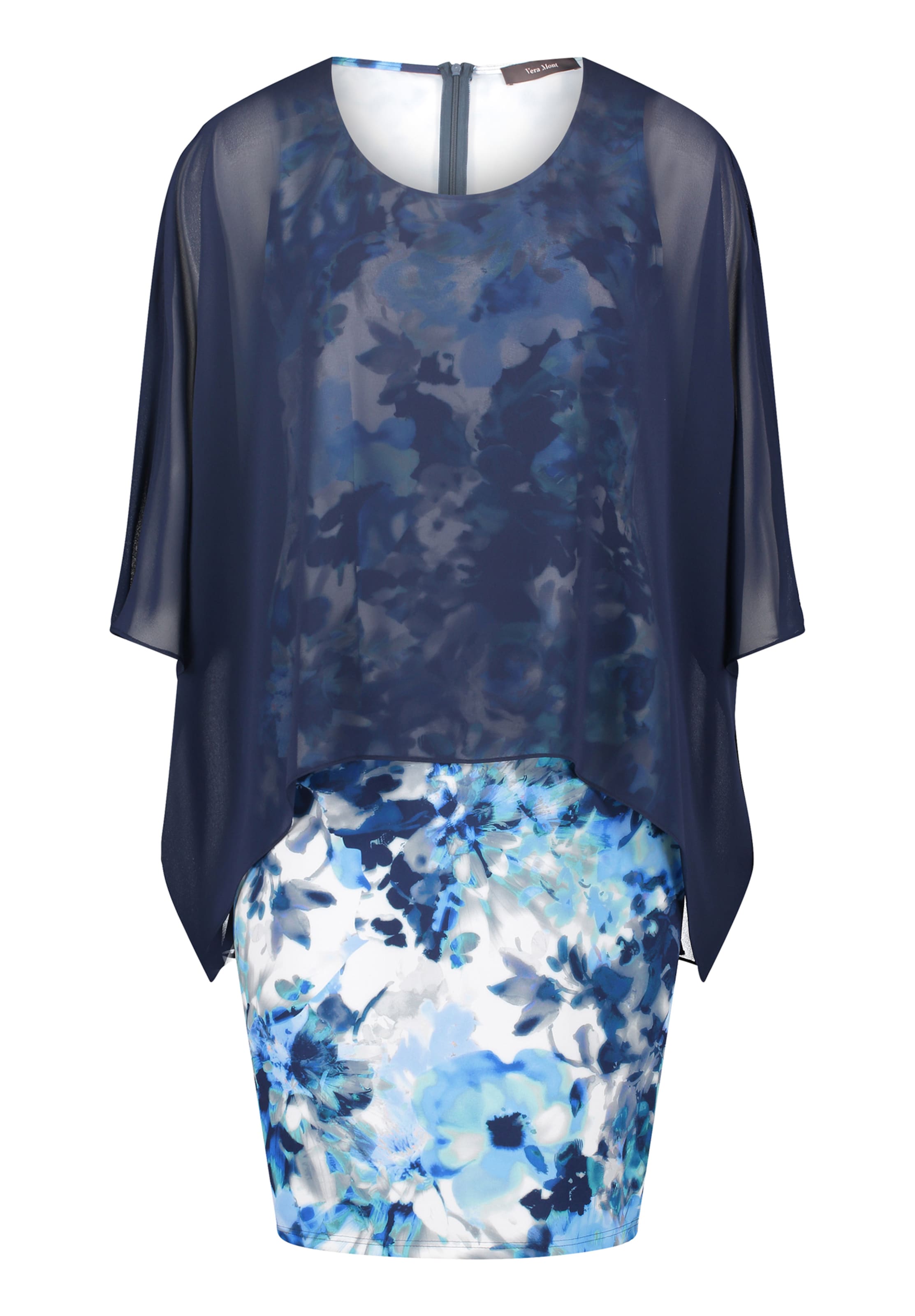 Vera Mont Šaty - Modrá: predná strana