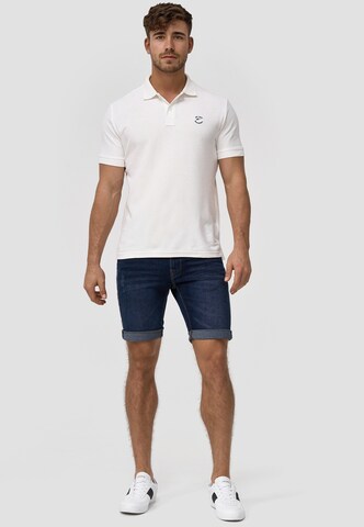 INDICODE JEANS Slimfit Shorts 'Fife' in Blau