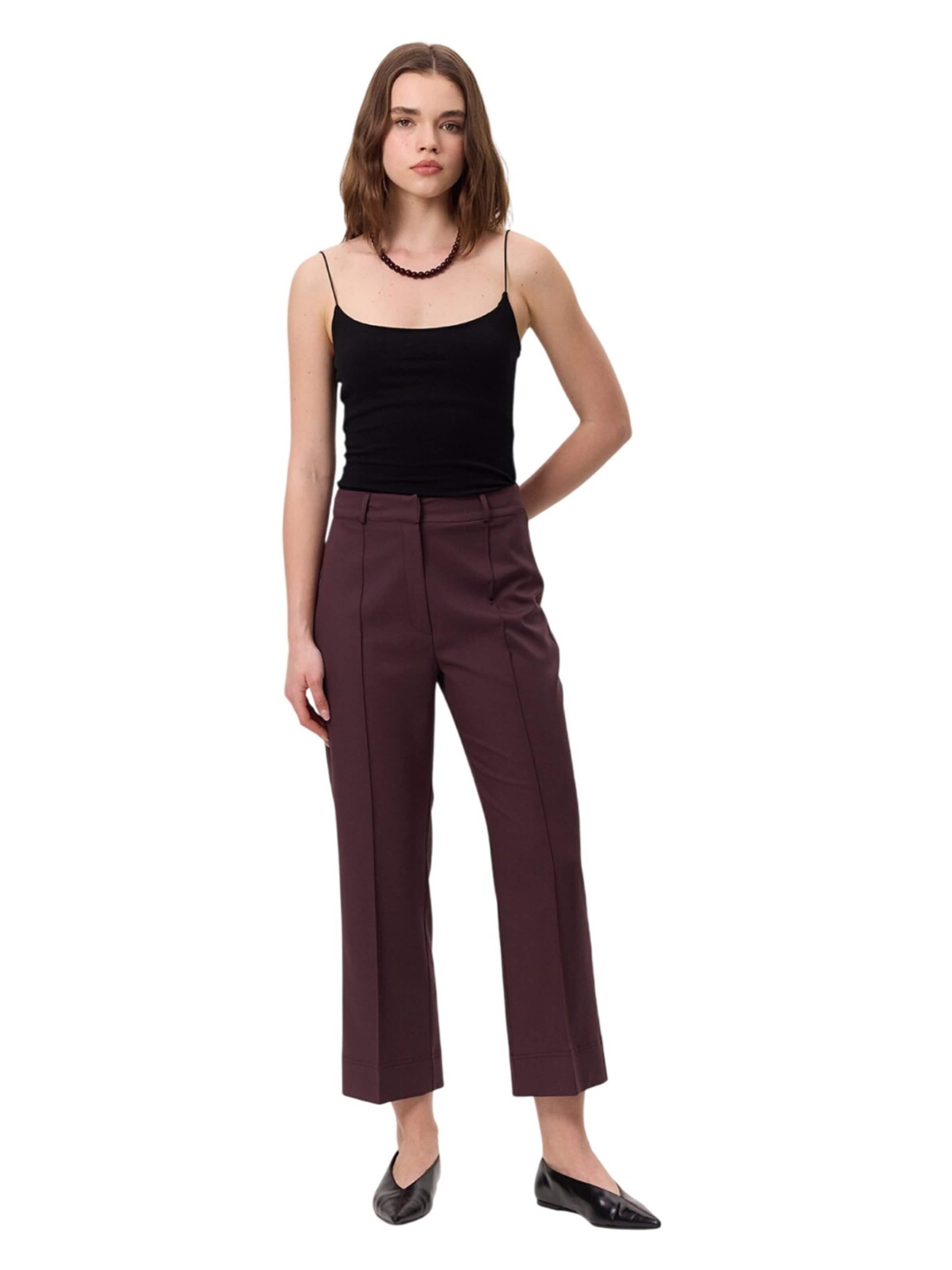 MANUKA Trousers in Red: front