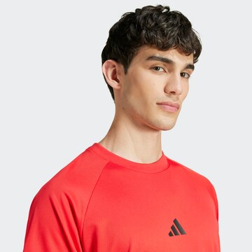ADIDAS SPORTSWEAR Performance shirt 'Seasonal Essentials' in Red