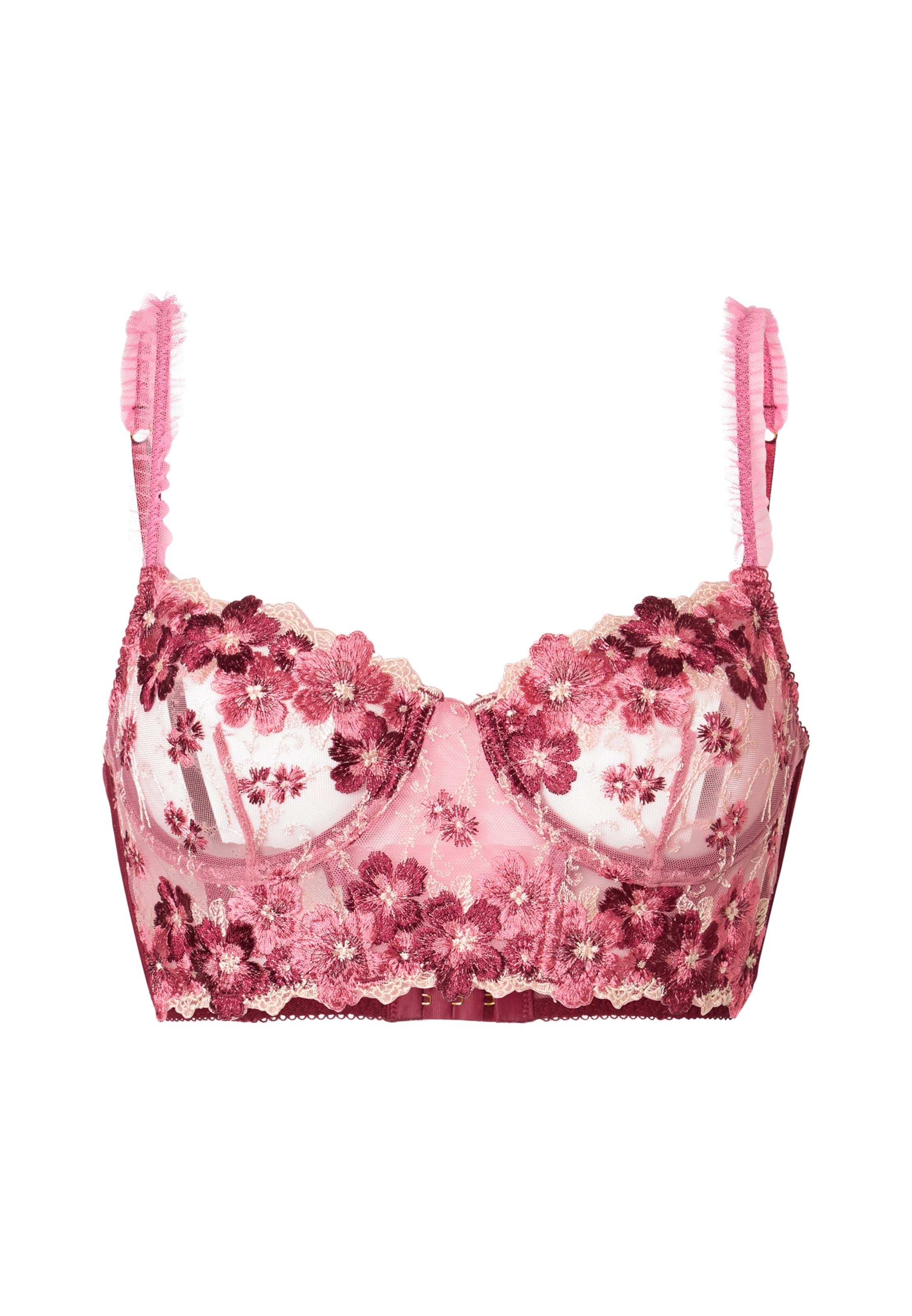 WILD LOVERS - Bustier Sujetador 'JEANNE' en rosa: frente