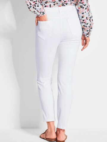 Coupe slim Jean 'Bella' Goldner en blanc