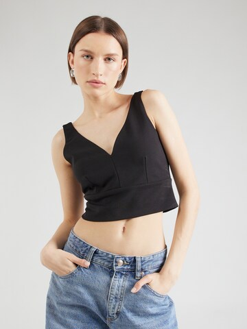 ABOUT YOU - Top 'Ella' en negro: frente