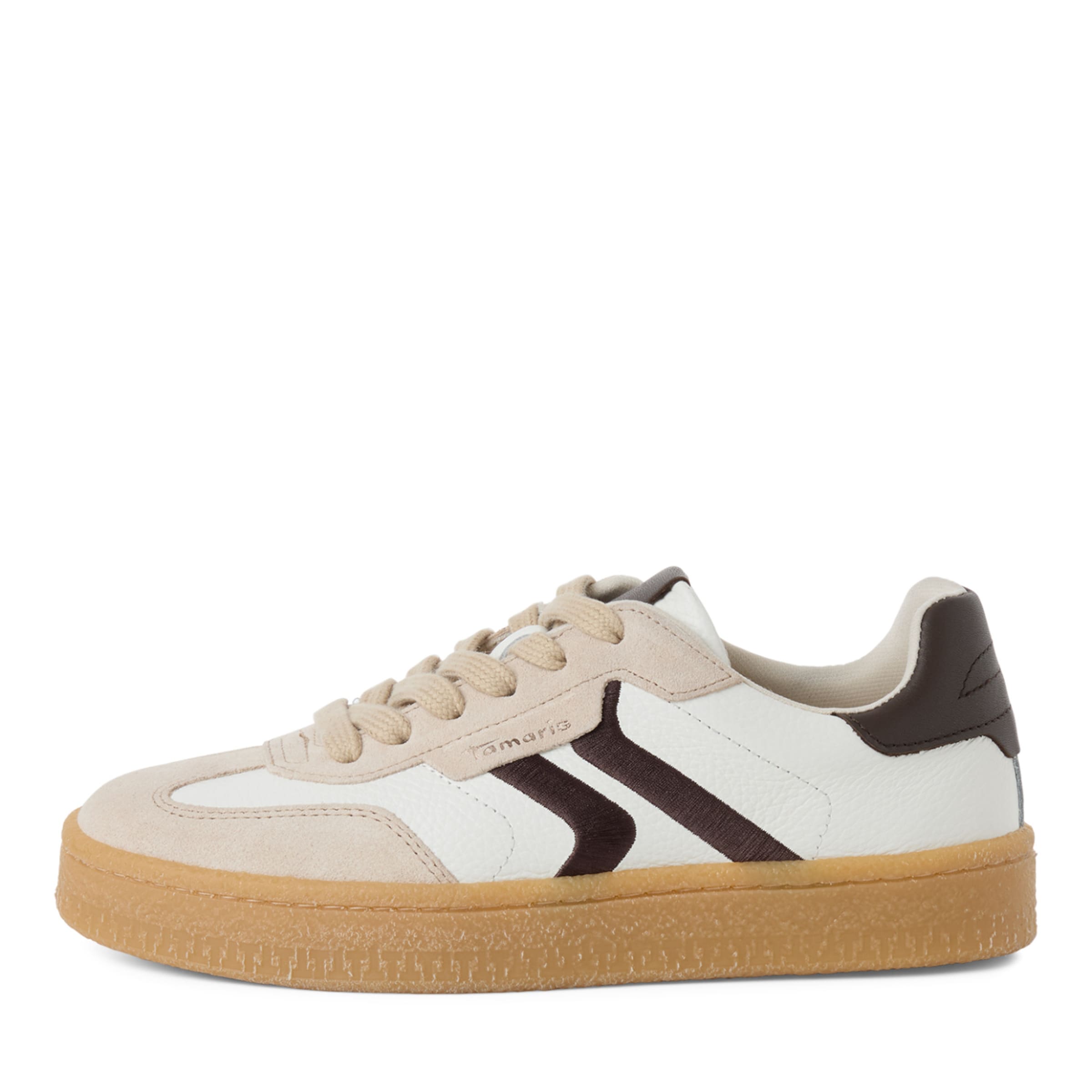 Sneaker low de la Tamaris pe alb